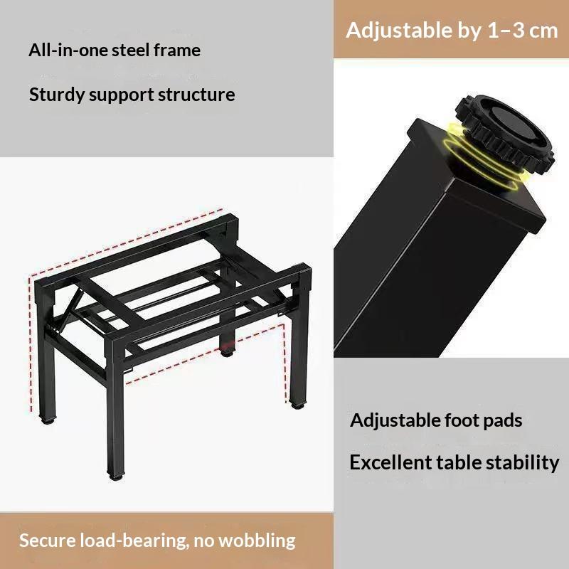 1Pcs Simple Long Rectangular Office Desk Portable Folding Meeting Table Thickened Computer Dining Training Desk Dinning Table