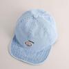 Spring & Autumn Unisex Baby Denim Hat with Embroidered Letters