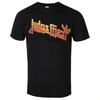 Judas Priest Firepower Pattern Printed Tshirt Classic Heavy Metal Band Tshirt For Daily And Concert Wear