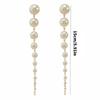 Elegant Earrings Simulated Pearls Long Tassels Earrings Drop Earring Party and Formal Jewelry Suitable for Women Present