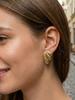 Big Stud Earrings for Women Vintage Gold Statement Chunky Stud Earrings Geometric Lightweight Gold Earring Womens Spring Jewelry