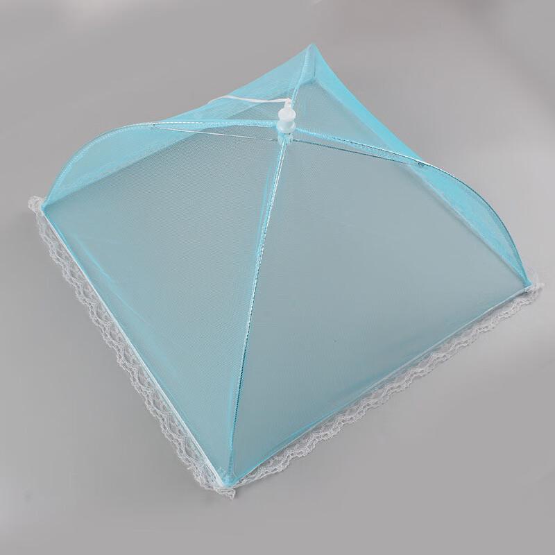 

Simple Mesh Food Cover with Lace Trim