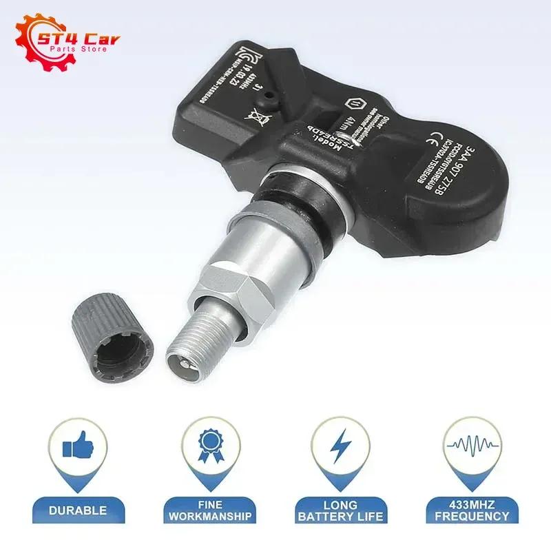 433MHz 3AA907275F TPMS Tire Pressure Sensor For VW Passat B7 VW Tiguan 5N 2007-2015 Tiguan Volkswagen Passat CC 2009-2017