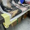 1 Pair Rhinestone Art Canvas Holder Universal Adjustable Rhinestone Painting Table Clamp Plastic Rhinestone Art Painting Roller Tool
