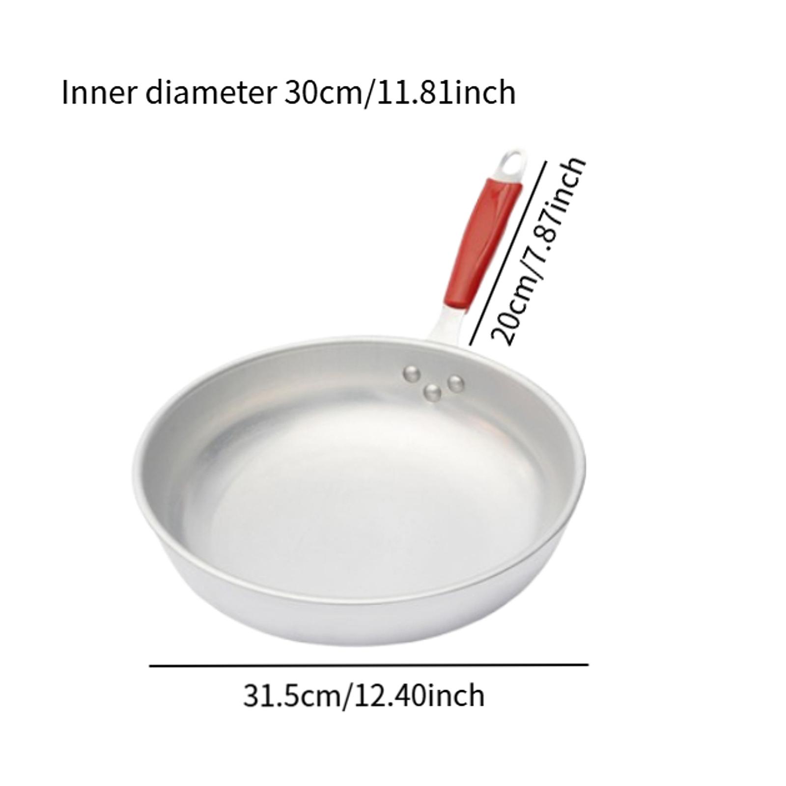 

Сковорода для сотейника Silver Professional с утолщенным покрытием против царапин и термостойкой ручкой, алюминиевая сковорода Deep Chef Pan Fry Pan