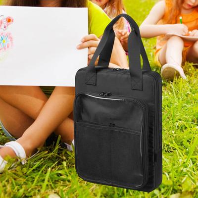 Boyama Kitabı Çantası Sanat Malzemeleri Düzenleyici El Çantası Çizim Taşıma Şeffaf Depolama