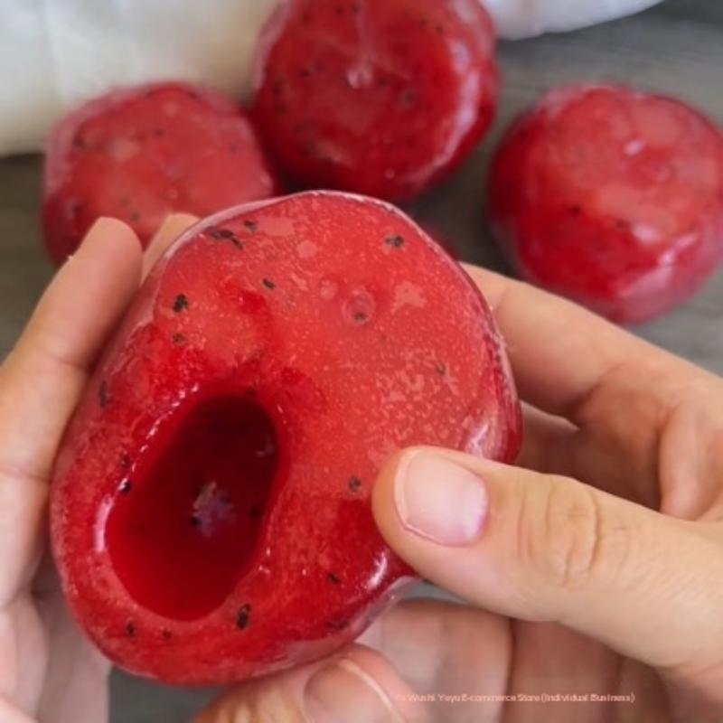 Handmade Watermelon Slushy Toy Soft Slow Rebound Squeeze Toy Realistic Fruit Model Stress Relief Adult Gift
