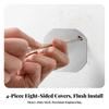 4 Pieces Junction Box Cover Moisture-Resistant for Electricians, DIY Hobbyists