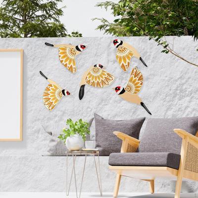 5x Wood Flying Bird Wall Art Gifts Indoor Hallway Decorative Birthday Gift Collectible