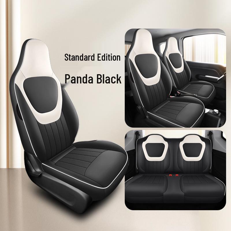 Wuling Hongguang Mini 3rd Gen Nappa Leather Car Seat Cushion - Universal for All Seasons