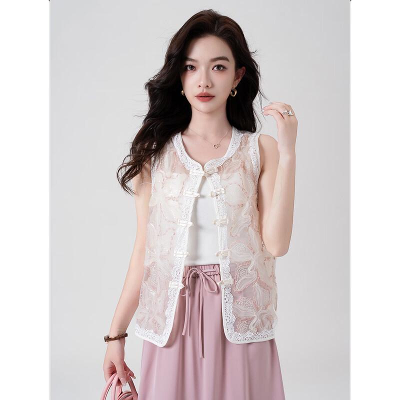 Women s Summer Thin Round Neck Vest M