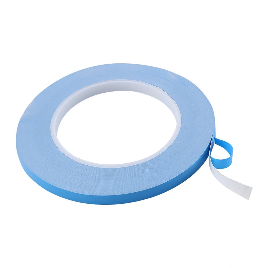 1 stk Høykvalitets 8mm Dobbeltsidig Varmeledende Limtape for LED IC Kjøleribbe Fiksering