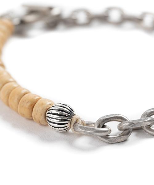 Wild Bricks Wd Chain Bracelet (Beige)