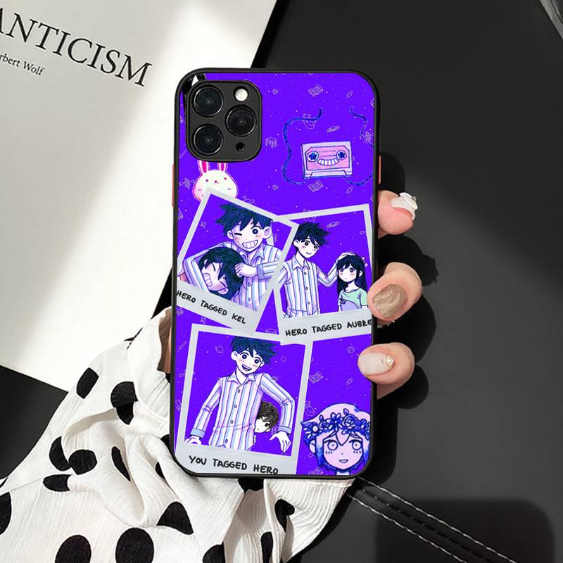Omori Game Phone Case for iPhone 11 12 13 Mini Pro XS MAX 8 7 6 6S Plus X 5S SE 2020 XR Case