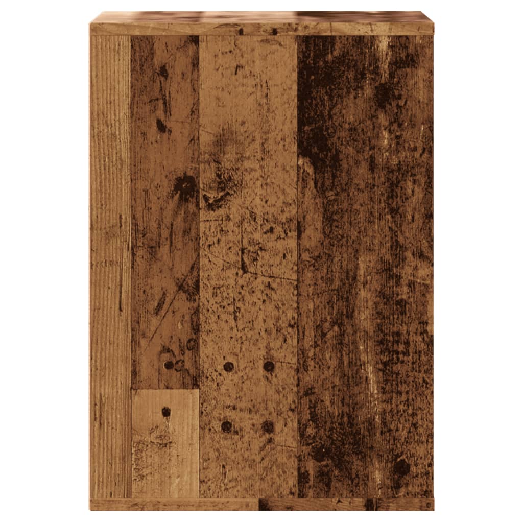 Chest of Drawers Vintage Wood Look 40 X 41 X 58 Cm Engineered Wood