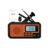 Outdoor Emergency Radio with SOS Alarm Flashlight Solar Powered Hand Crank Rechargeable Radio Camping AM/FM/SW Full Band Portable Radio