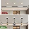 Downlight to Pendant Light Adapter Kit 5 - 7inch Recessed to Pendant Light Converter Kit with E26 Socket, Ceiling Light Accessories