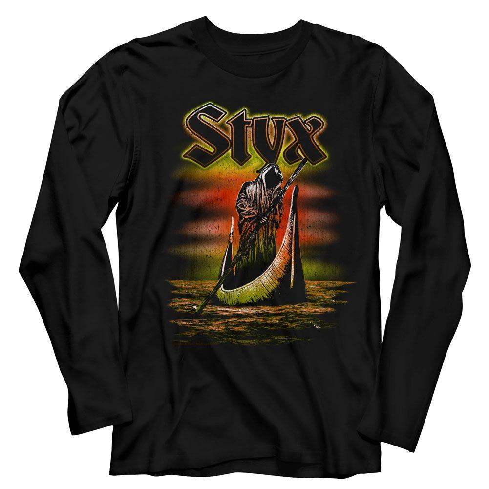 Styx Ferryman Black L/S Music Shirt XL