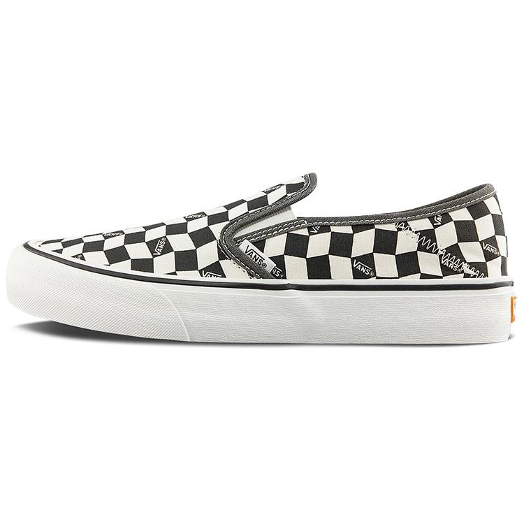 Vans Slip-On Vr3 Sf Low Tops Casual Skateboarding Shoes Unisex Black White Men s VN0A4BX81KP EU 41