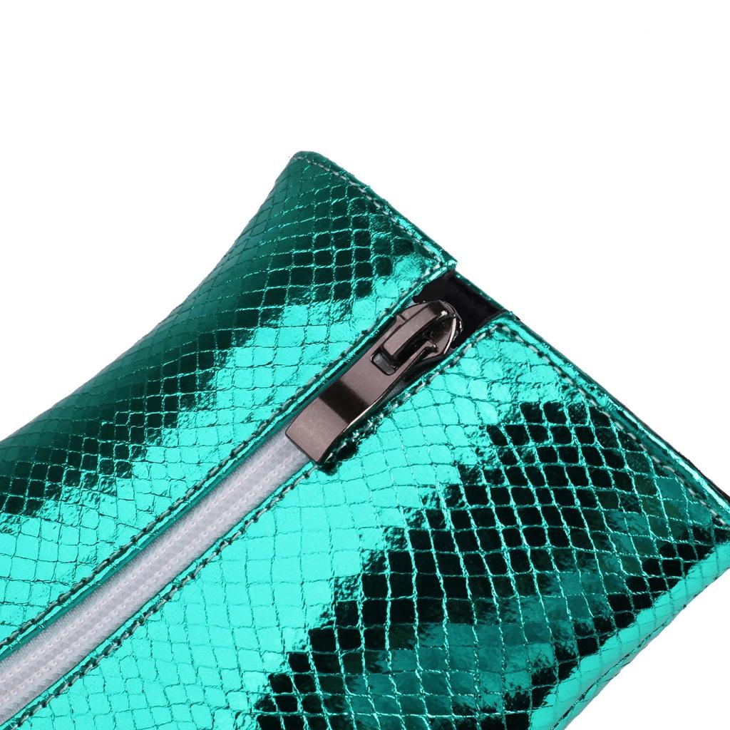 Glitter Gold Silver Ankle Boots Women High Spike Heels Rosy Green Shiny Wedding Party Dress Lady Zipper Pointed Toe Short Boots