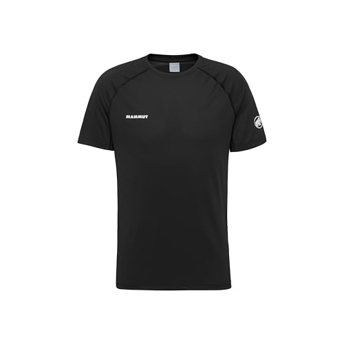 Mammut Ducan FL T-Shirt AF Men s, Asian Fit, First Layer T-Shirt, Black (1017-07380)