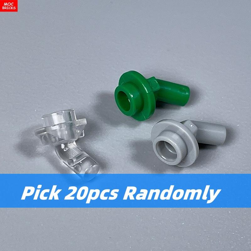 20pcs MOC Bricks Tool 65578 Bar 1L With Angled Hollow Stud Building Blocks 4cm Figure Part Particle Toys Children Birthday Gifts