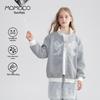 MOMOCO Girls' Versatile Lapel Cardigan Jacket