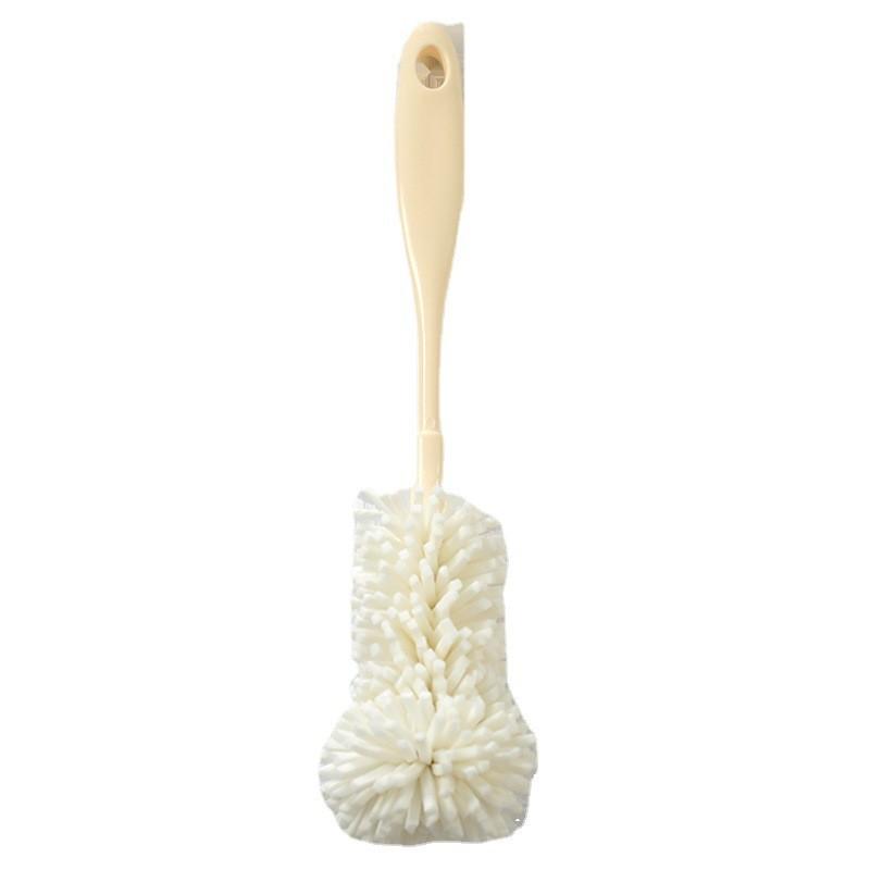 Long Handle Melamine Sponge Cleaning Brush For Bottles And Bottles Water