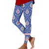 Damenmode, lässige, bedruckte Hose mit geradem Bein, ideal für Outdoor-Aktivitäten, Yoga und Yoga