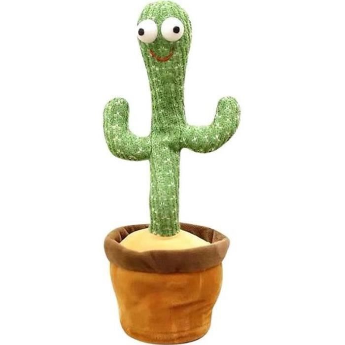 OBJET DECORATIF Objet Decoratif Cactus Électronique Danse Enfants Chantant Et Multicolore Wsd01110