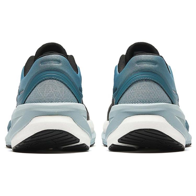 Anta Running Series Sports Non-Slip Waterproof Low-Top Running Shoes Men Shoes Black Teal 112345535-4