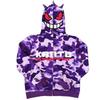 Gengar Harajuku 3D Bestickter Unisex Hoodie Sweatshirt