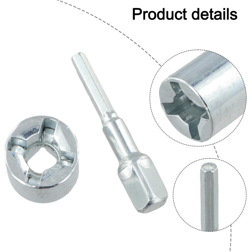 Car Jack Socket Fast Jack Socket Roadside Assistance Metal Construction Quick Lug Nut Operation For Various Vehicles