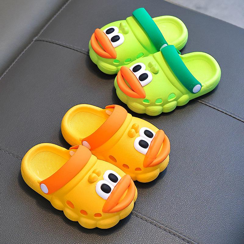 Children's Clogs Boys Summer New Boys Baby Bathroom Bath Non-Slip Indoor and Outdoor Wear Toddler Sandals Slippers