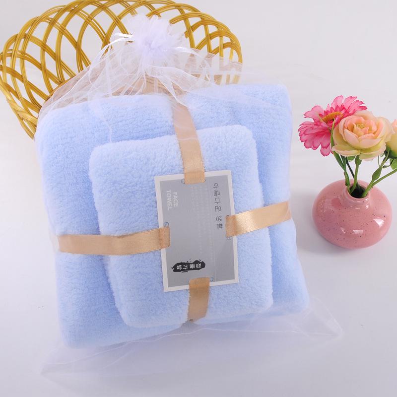 Coral Fleece Towel Set: Wearable, Absorbent Bath & Beach Towels, Ideal Gifts