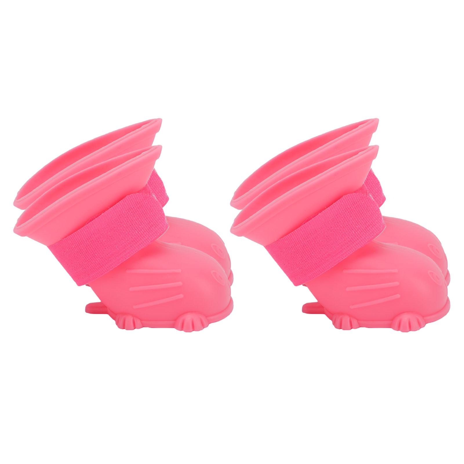 

Dog Rain Boots Waterproofing Non Slip TPE Thickened Puppy Rain Shoes Boots for Outdoor Type 1