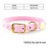 Cat Collar With Bell Safety Cat Collars Puppy Dog Collar For Cats Small Dogs Kittens Solid Pet Collar Chihuahua Products Decor