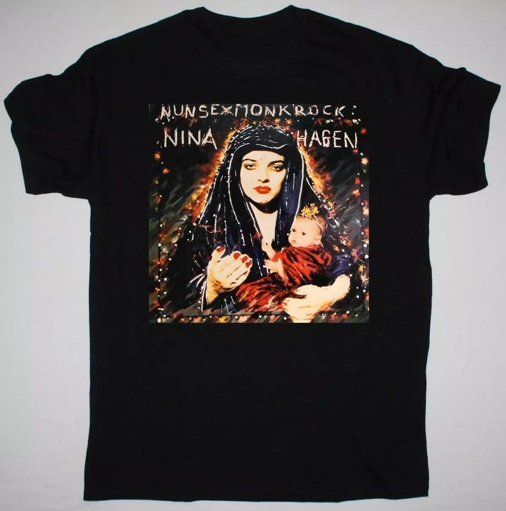

Nunsexmonkrock Nina Hagen T-Shirt Unisex Tee All Size S To 4XL Unisex T-Shirt XXL