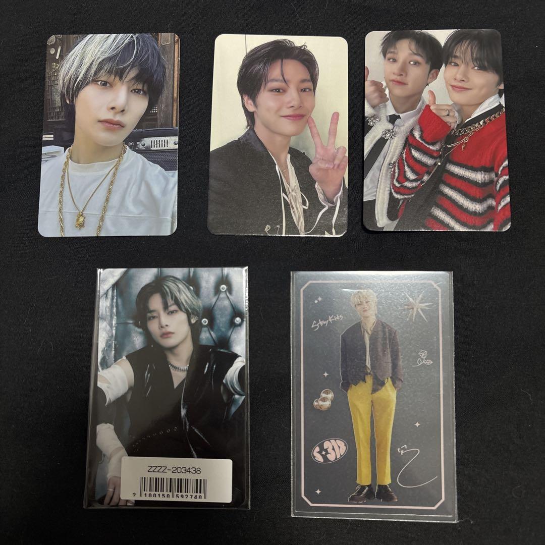 

[USED] straykids AIN trading cards (5 cards)