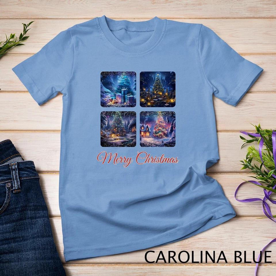 Winter Wonderland Christmas Collection Funny Christmas Shirt Unisex T-shirt 4 4XL