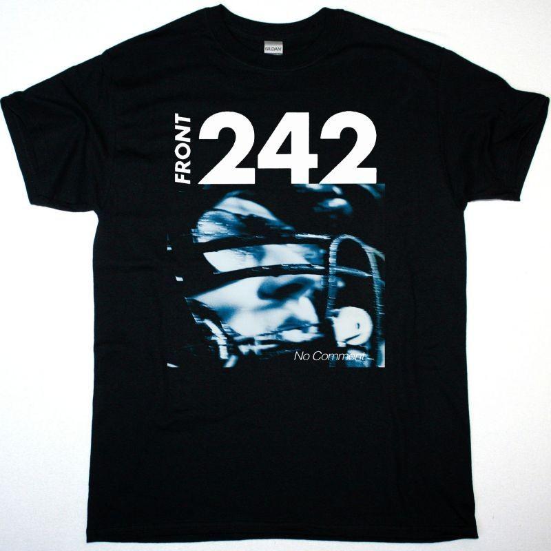 Front 242 No Comment Black T-Shirt S