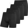 Long open men's underwear men's open hole flat corner shorts side plus sports open file