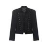 2026 spring new product European and American cross-border women's clothing street fashion with shoulder pads slim blazer w085 385554
