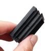 10pcs Dust-Proof Protected Cushion Square Plug Foot Cover Plastic Furniture Rectangular Pipe Plug