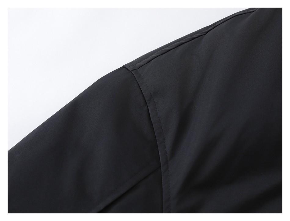 FORN3 American Retro Men's Pilot Zipper Jacket - Trendy Loose Fit Winter Down Coat (N1807)