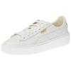 Basket Plateforme Core Blanc Or Sneakers Femmes 364040-04