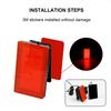Motorcycle LED Car Brake Light Flashing Light LED Rear Taillight Safety Lamp Light Car LED Signal Lamp F1 Style DRL 12V Fog Lamp