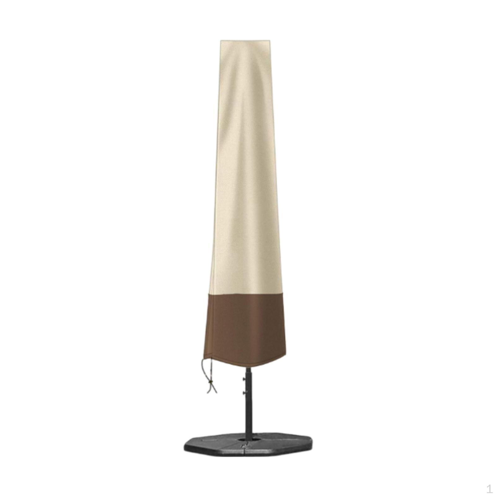 

Cover for Patio Umbrella with Air Vent And Zipper Outdoor Use 210D
