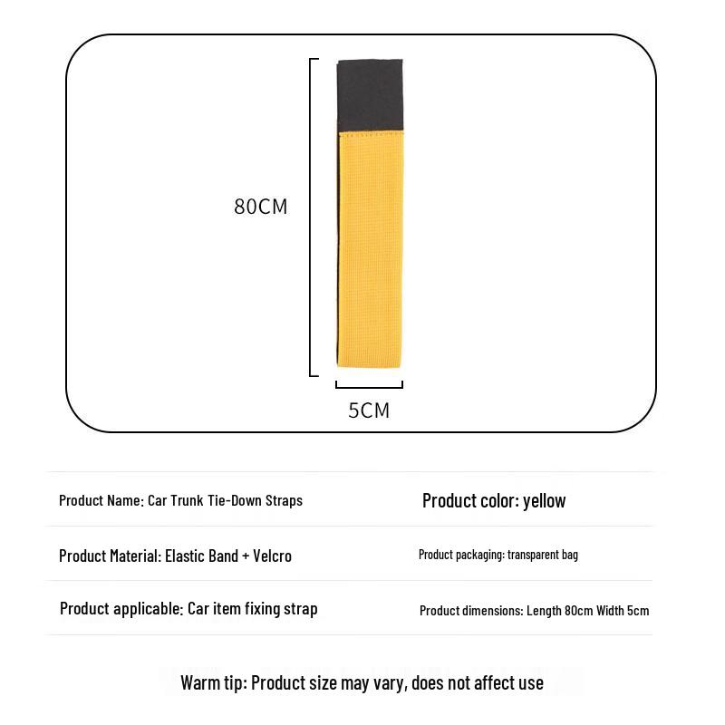 WEZHO Vehicle Fire Extinguisher Elastic Securing Strap