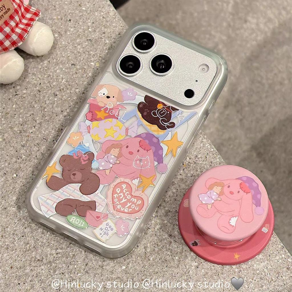 Cartoon Suitable for Apple 11promax Mobile Phone Case 11plus Magnetic Suction 11 Bracket 11pro Skin Feeling 11e Creative 11